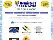 Tablet Screenshot of bemisters.com